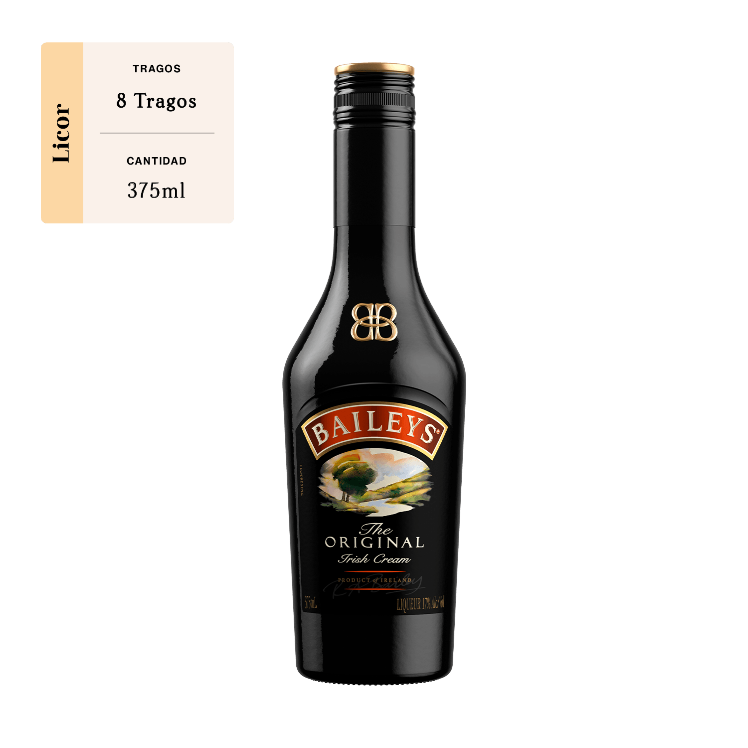 Licor Baileys Original Irish Cream 375ml TheBar Panamá