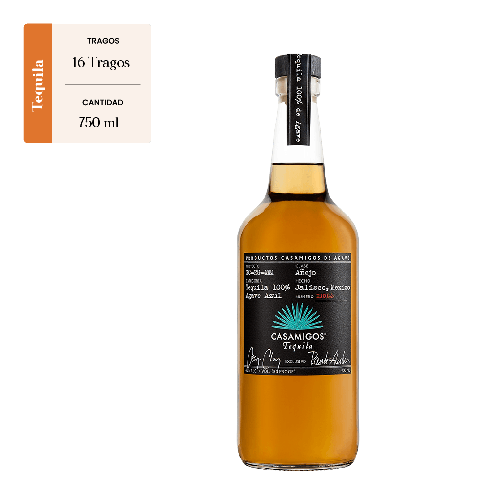 Tequila Casamigos Añejo TheBar Panamá