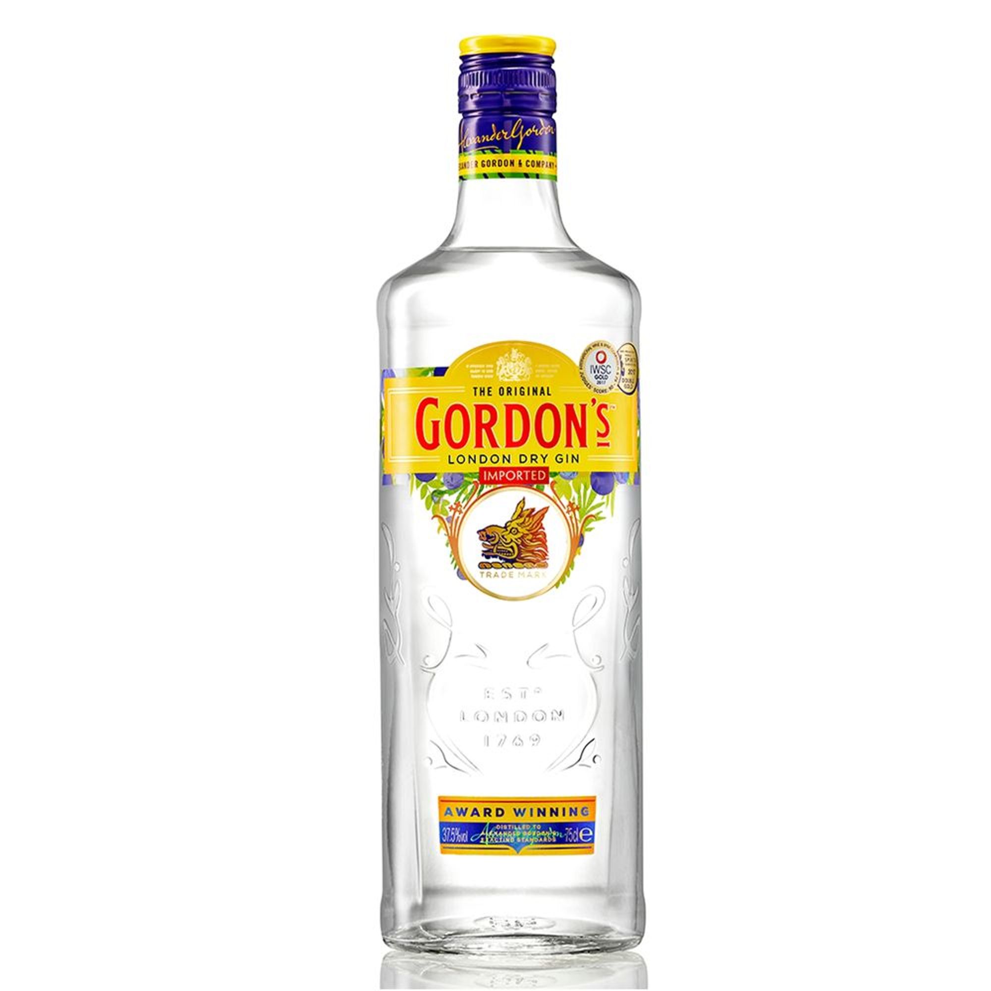 Gordon's London Dry Gin 750ml Calidad Superior TheBar Panamá